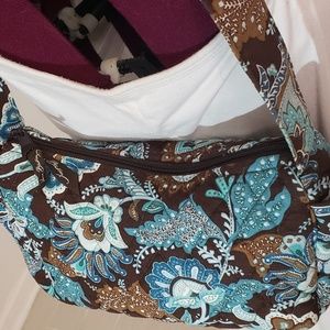 Vera Bradley shoulder bag in Java Blue (retired)